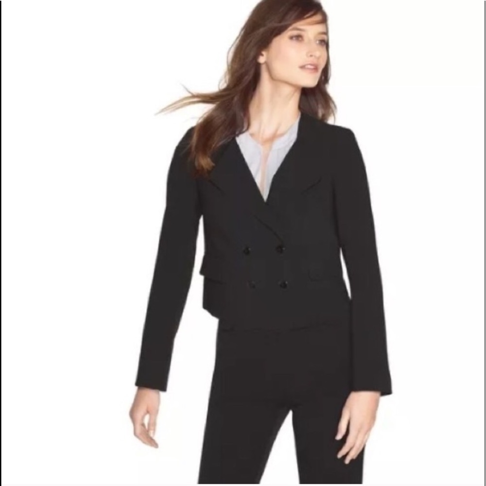 Whbm cropped blazer for Larisa
